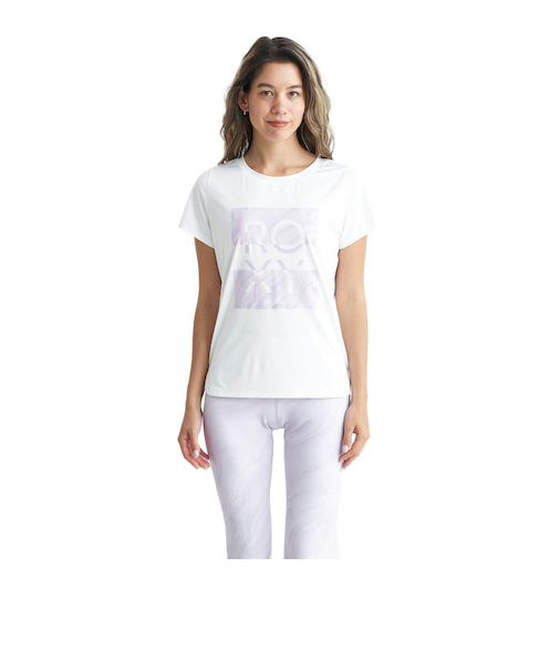 ロキシー（ROXY）半袖Tシャツ SPIRITED 24SPRST241511WHT