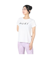 ロキシー（ROXY）半袖Tシャツ ONESELF 24SPRST241537WHT