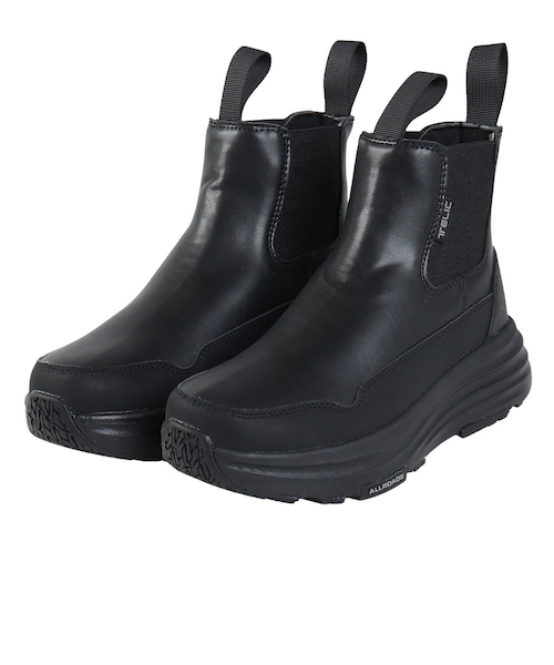 PARADA SPORTS黒　サイドゴアブーツ　サイズ6 PARADA SPORTS黒 サイドゴアブーツ サイズ6