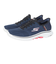 スケッチャーズ（SKECHERS）ウォーキングシューズ スリップインズ ゴーウォーク7 フリーハンド2 ネイビー 216648-NVRD スニーカー ハンズフ…