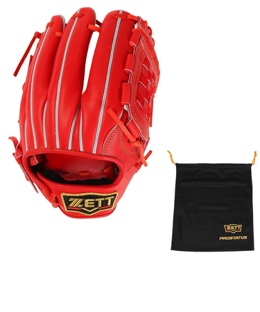 ゼット（ZETT）硬式 グローブ グラブ 二塁手・遊撃手用 野球グローブ 一般 プロステイタス BPROG566-5800