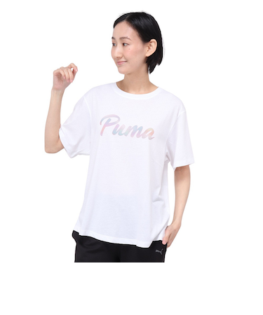 プーマ(PUMA)SUMMER DAZE Tシャツ 半袖 525434 02 WHT