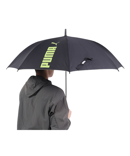 プーマ（PUMA）雨傘 ジュニア ステッチ無地 長傘PBS55JP60 BK