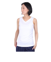 エックスティーエス(XTS)バスケットボールウェア ノースリーブインナー洗って15分で乾く 消臭機能 751G2TF7164 WHT 速乾