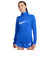 ナイキ（NIKE）ジャケット ハーフジップ ミッドレイヤー 速乾 ブルー 青 ランニングウェア スウッシュ ドライフィット HBR FN2637-405