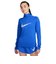 ナイキ（NIKE）ジャケット ハーフジップ ミッドレイヤー 速乾 ブルー 青 ランニングウェア スウッシュ ドライフィット HBR FN2637-405