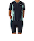 フィラ（FILA）フィットネス水着 レディース 水泳 配色袖付フルジップセパレート 大寸 3132036-GMT