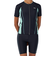 フィラ（FILA）フィットネス水着 レディース 水泳 配色袖付フルジップセパレート 大寸 3132036-GMT