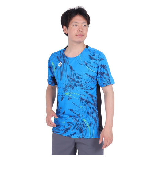 スフィーダ（SFIDA）サッカー フットサルウェア TEAMPres プラクティスシャツ 半袖 SA-24805 BLU/NVY 速乾