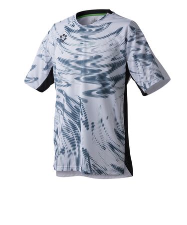 スフィーダ(SFIDA)サッカー フットサルウェア ジュニア TEAMPres プラクティスシャツ 半袖 SA-24805JR WHT/PCFC 速乾