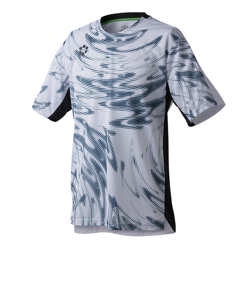 スフィーダ(SFIDA)サッカー フットサルウェア ジュニア TEAMPres プラクティスシャツ 半袖 SA-24805JR WHT/PCFC 速乾