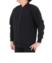 ニューバランス（new balance）ボンバージャケット 裏なし ロゴ ABJ45056BK