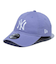 ニューエラ（NEW ERA）キャップ 9TWENTY ニューヨーク・ヤンキース ラベンダー×ホワイト 60546696 大きいサイズ