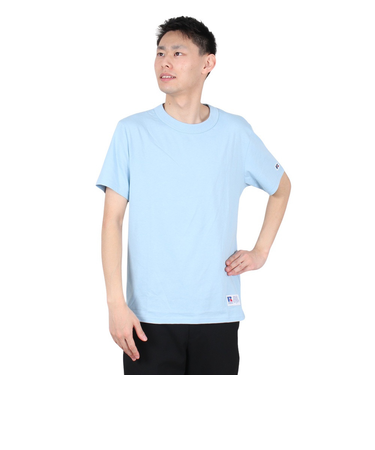 ラッセル（RUSSELL）T/C 半袖レギュラーTシャツ RBM24S0002 BLU