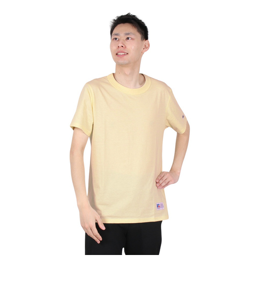 ラッセル（RUSSELL）T/C 半袖レギュラーTシャツ RBM24S0002 YEL