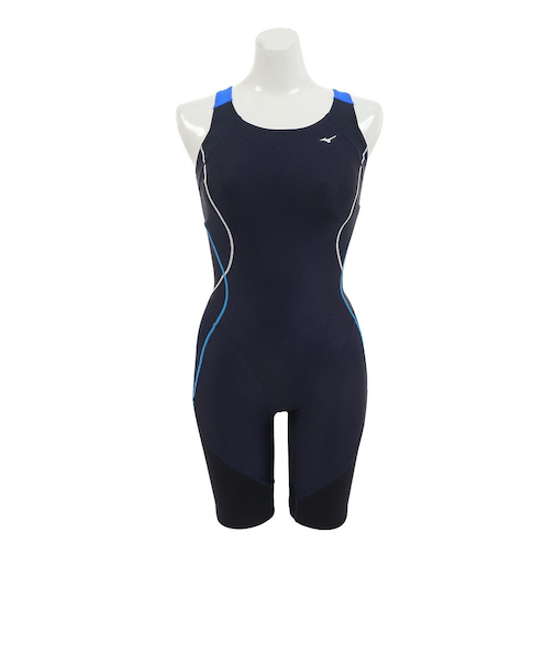 ミズノ（MIZUNO）フィットネス水着 レディース 水泳 EZスイムオールインワン N2JG232582