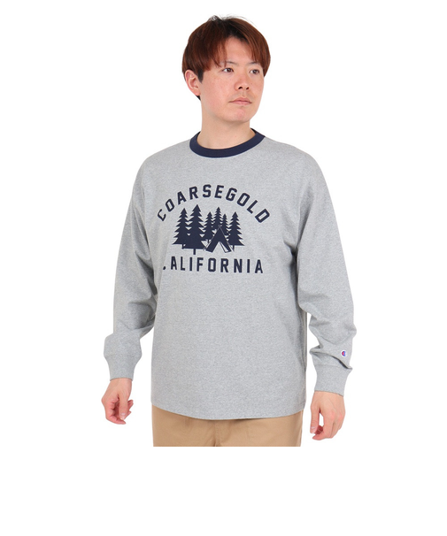 チャンピオン-ヘリテイジ（CHAMPION-HERITAGE）長袖Tシャツ メンズ CA RELAXFIT CAMP GR C3-X404 070