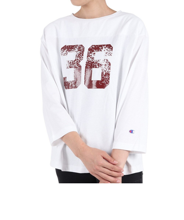 チャンピオン-ヘリテイジ（CHAMPION-HERITAGE）長袖Tシャツ レディース CW-X403 010
