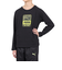 プーマ（PUMA）ジュニア アクティブスポーツ 長袖Tシャツ 681349 01 BLK