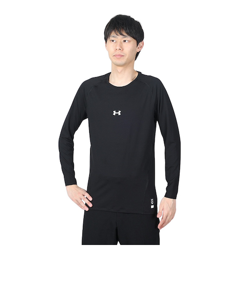 アンダーアーマー（UNDER ARMOUR）野球 アンダーシャツ ヒートギア コンフォート フィッティド ロングスリーブクルーネックシャツ 1384731 0…