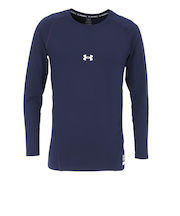 アンダーアーマー(UNDER ARMOUR)野球 アンダーシャツ ヒートギア コンフォート フィッティド ロングスリーブクルーネックシャツ 1384731 4…