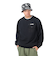 エクストララージ（XLARGE）ミリタリーポケット クルーネックスウェット 101241012013-BLACK
