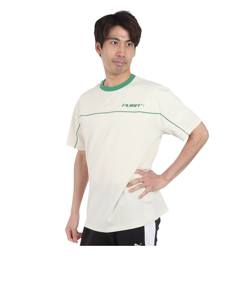 プーマ（PUMA）CORE HERITAGE MX グラフィック 半袖Tシャツ 680669 87 BEG
