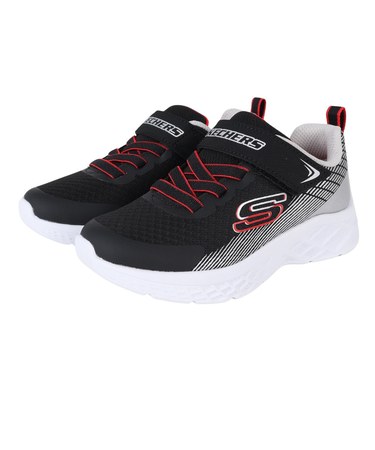 スケッチャーズ（SKECHERS）ジュニアスニーカー スポーツシューズ MICROSPEC 2 ZOVRIX 403924L-BKSR