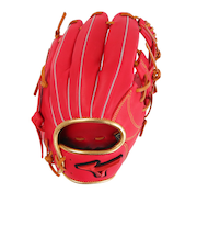 ミズノ（MIZUNO）軟式 グラブ 内野手 野球グローブ 一般 WILL DRIVE RED 1AJGR21703 6249