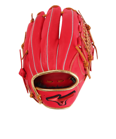 ミズノ（MIZUNO）軟式用グラブ オールラウンド用 野球グローブ 一般 WILL DRIVE RED 1AJGR21710 6249