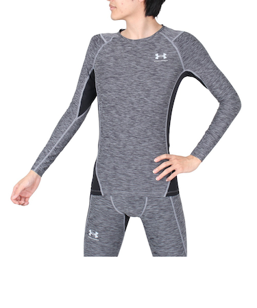 アンダーアーマー（UNDER ARMOUR）ヒートギアアーマー コンプレッション ノベルティ ロングスリーブシャツ 1384790 035