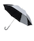 プーマ（PUMA）傘 晴雨兼用 無地 60cm ジャンプ傘 PBP58JP60 SV 長傘 シルバー 紫外線対策 UPF50+ 軽量 傘 梅雨
