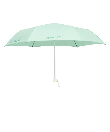 チャンピオン(CHAMPION)雨傘 折りたたみ傘 くすみ無地 55cm 耐風 CHL71MN55 GR グリーン シンプル ミニ折傘 手開き式