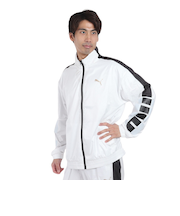 プーマ（PUMA）トレーニング トレイン エッジ ウラメッシュ ウーブン ジャケット 525200 02 WHT