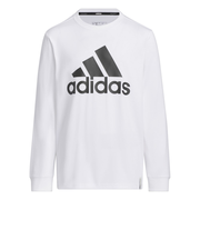 アディダス（adidas）キッズ エッセンシャルズ プラス ビッグロゴ 長袖Tシャツ KWF34-JE1719