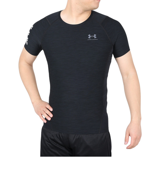 アンダーアーマー(UNDER ARMOUR)ヒートギアアーマー コンプレッション ノベルティ ショートスリーブ シャツ 1384789 001