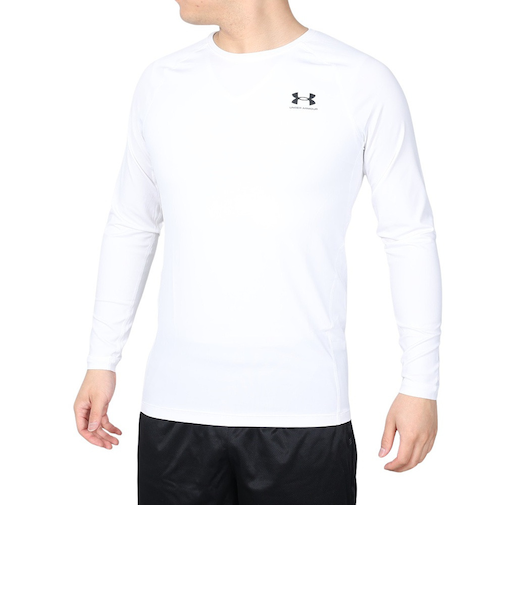 アンダーアーマー（UNDER ARMOUR）ヒートギア フィッティド ロングスリーブシャツ 1387940 100