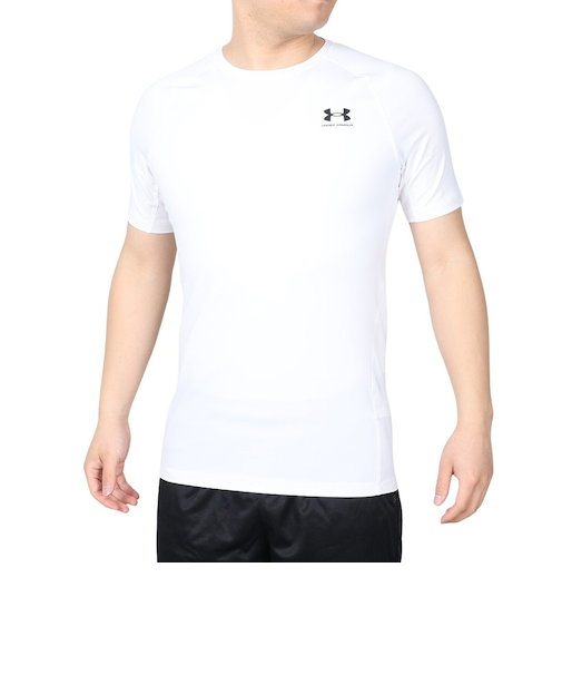 アンダーアーマー（UNDER ARMOUR）ヒートギア フィッティド ショートスリーブシャツ 1387941 100