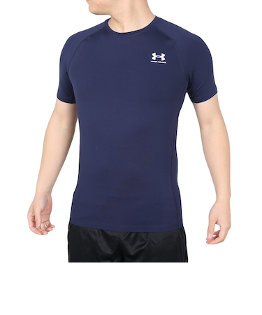 アンダーアーマー（UNDER ARMOUR）ヒートギア フィッティド ショートスリーブシャツ 1387941 410