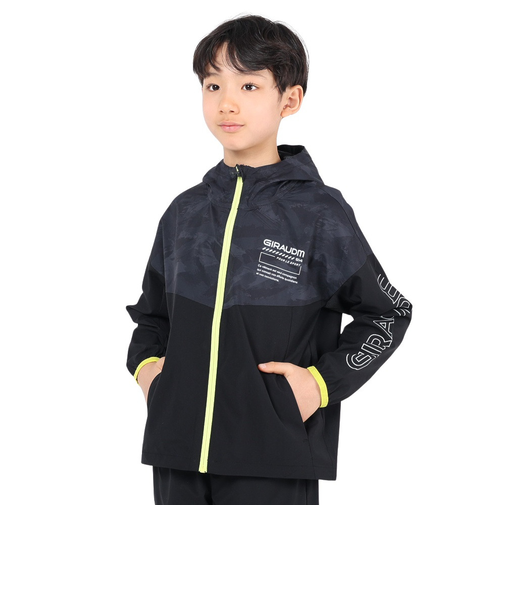 ジュニア YA SPRING BREAKER ジャケット WB4S0058-TR856-GRSD BLK
