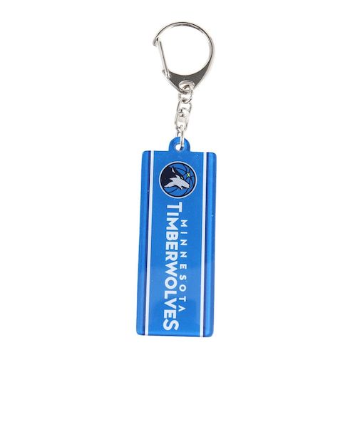エヌビーエー（NBA）NBA アクリルキーホルダー ミネソタ・ティンバーウルブズ NBA32746