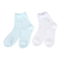 ニューバランス（new balance）ガールズ ロゴソックス 2足組 LAS45711AS2