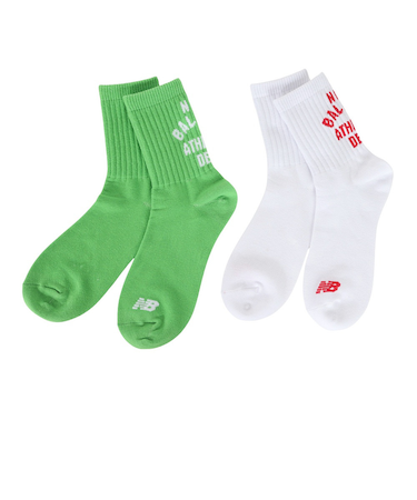 ニューバランス（new balance）グラフィックソックス 2足組 LAS45713AS2
