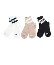 ニューバランス（new balance）ジュニア ショートライン3Pソックス LAS45615AS2
