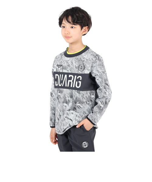 デュアリグ（DUARIG）サッカーウェア ジュニア 長袖プルオーバー