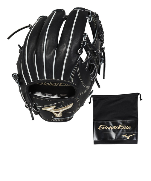 ミズノ（MIZUNO）硬式用 グラブ 内野手用 グローバルエリート インフィニティNEO 野球グローブ 一般 1AJGH30213 09