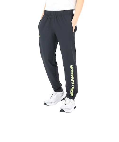 アンダーアーマー(UNDER ARMOUR)パンツ ブラック 黒 ジョガーパンツ フレッシュ ウーブン パンツ 1384816 002