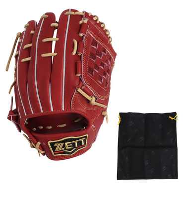 ゼット（ZETT）軟式用グラブ 内野手 野球グローブ 一般 プロステイタス BRGB30561-4032