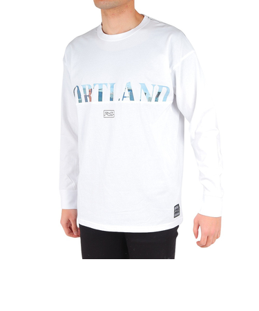 ライズ（RYZ）PORTLAND PHOTO 長袖Tシャツ RZ10CD24SS0013 WHT