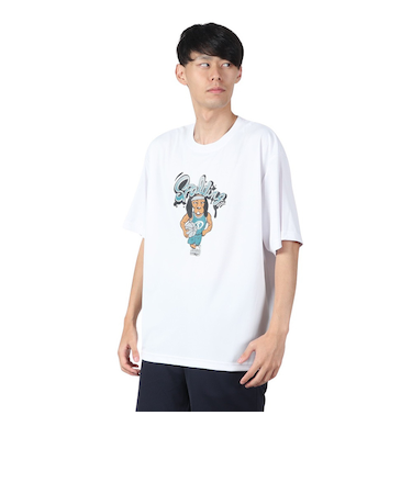 スポルディング（SPALDING）バスケットボールウェア Tシャツ ビーグル グラフィティ SMT24018 速乾 UVカット